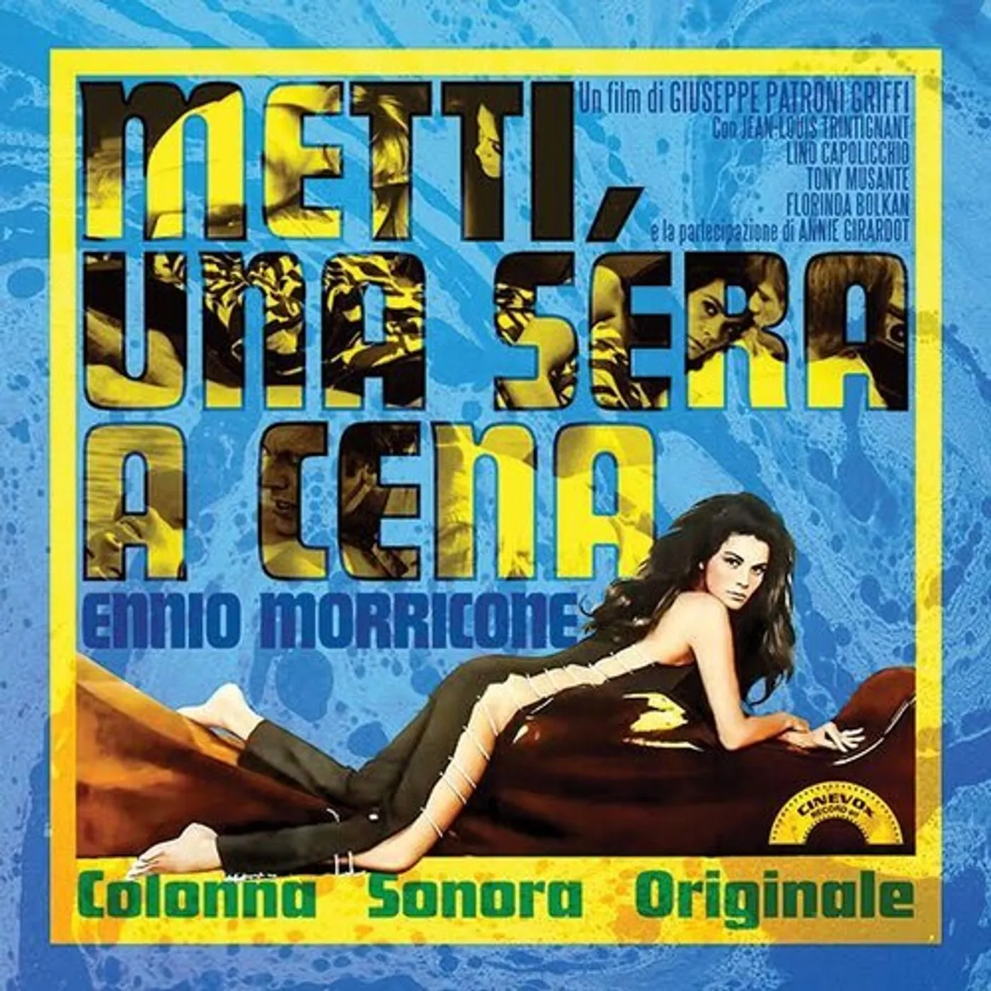 Ennio Morricone Metti Una Sera A Cena - Original Soundtrack Vinyl Record