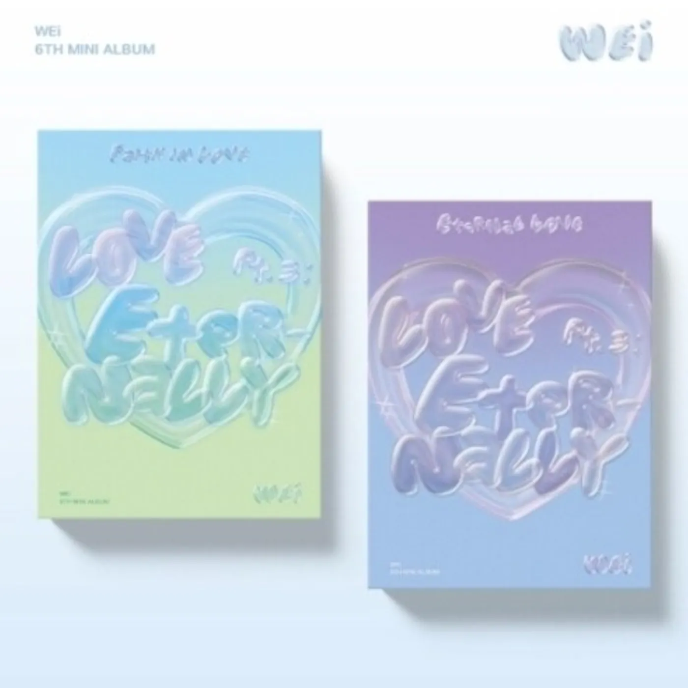 WEi LOVE PT.3: ETERNALLY FAITH IN LOVE - POCAALBUM CD