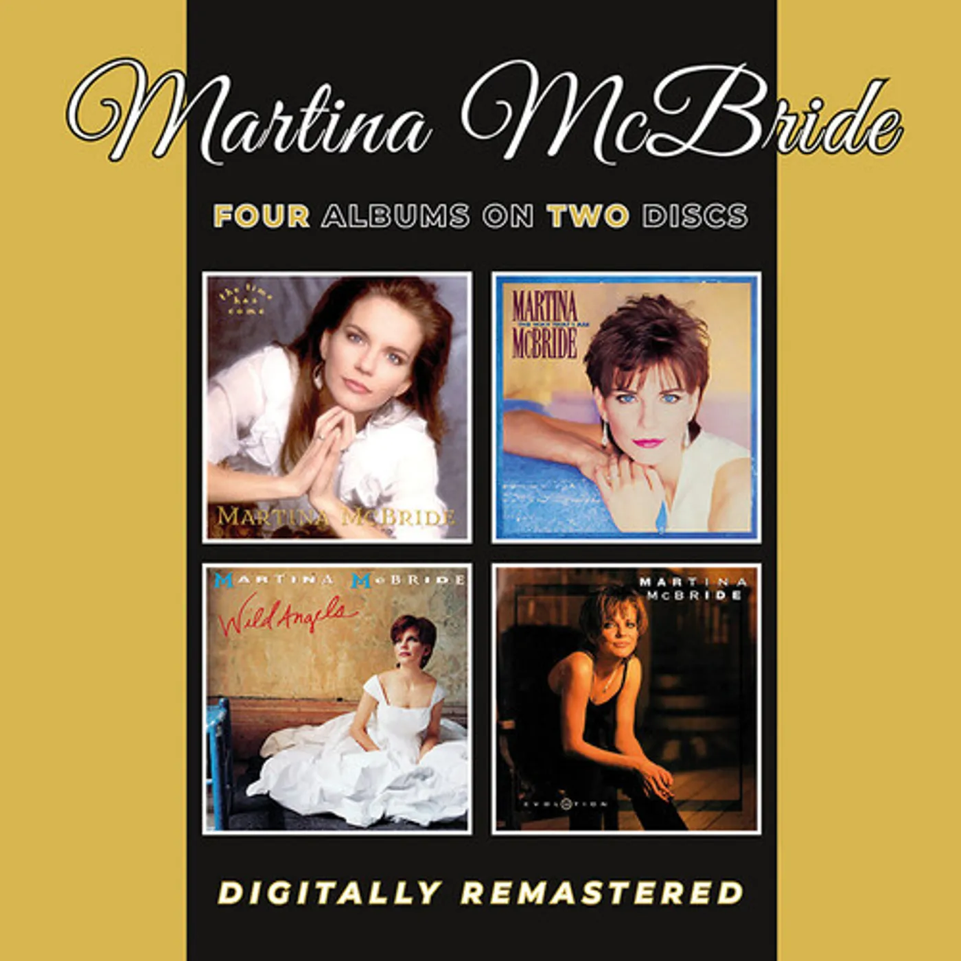 Martina McBride TIME HAS COME / WAY THAT I AM / WILD ANGELS / EVOL CD