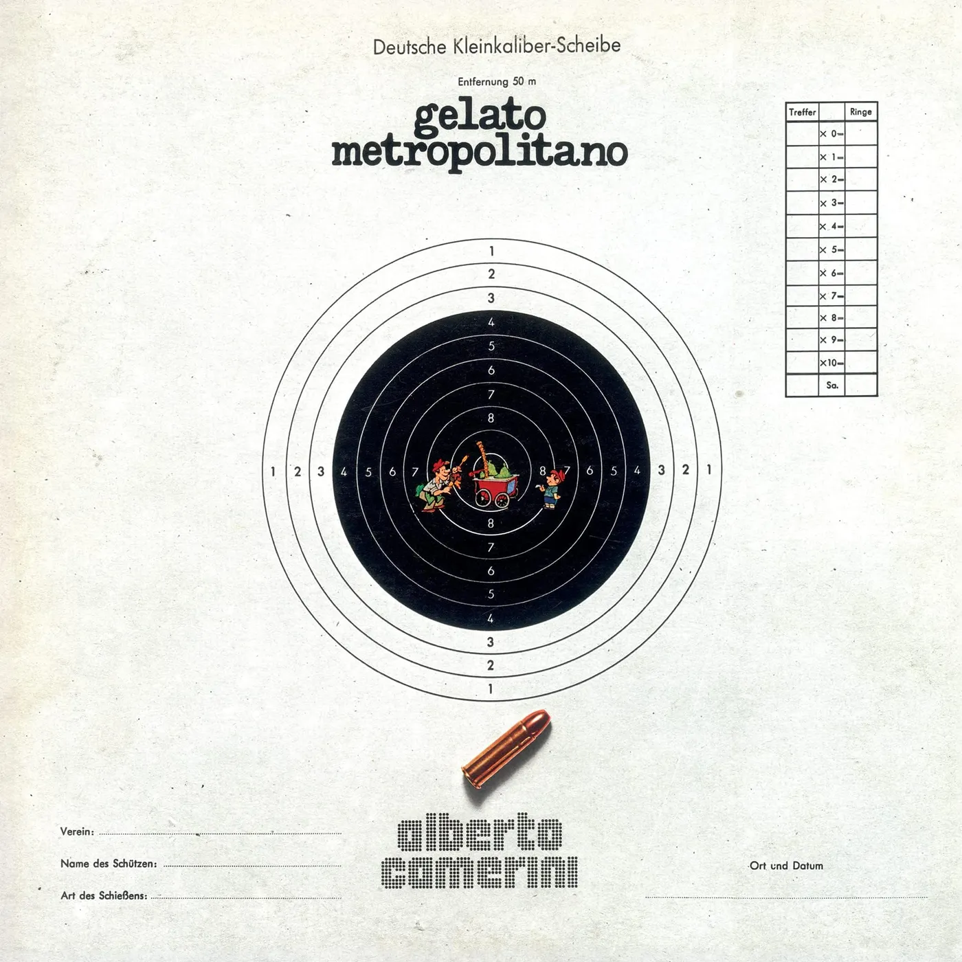 Alberto Camerini GELATO METROPOLITANO Vinyl Record