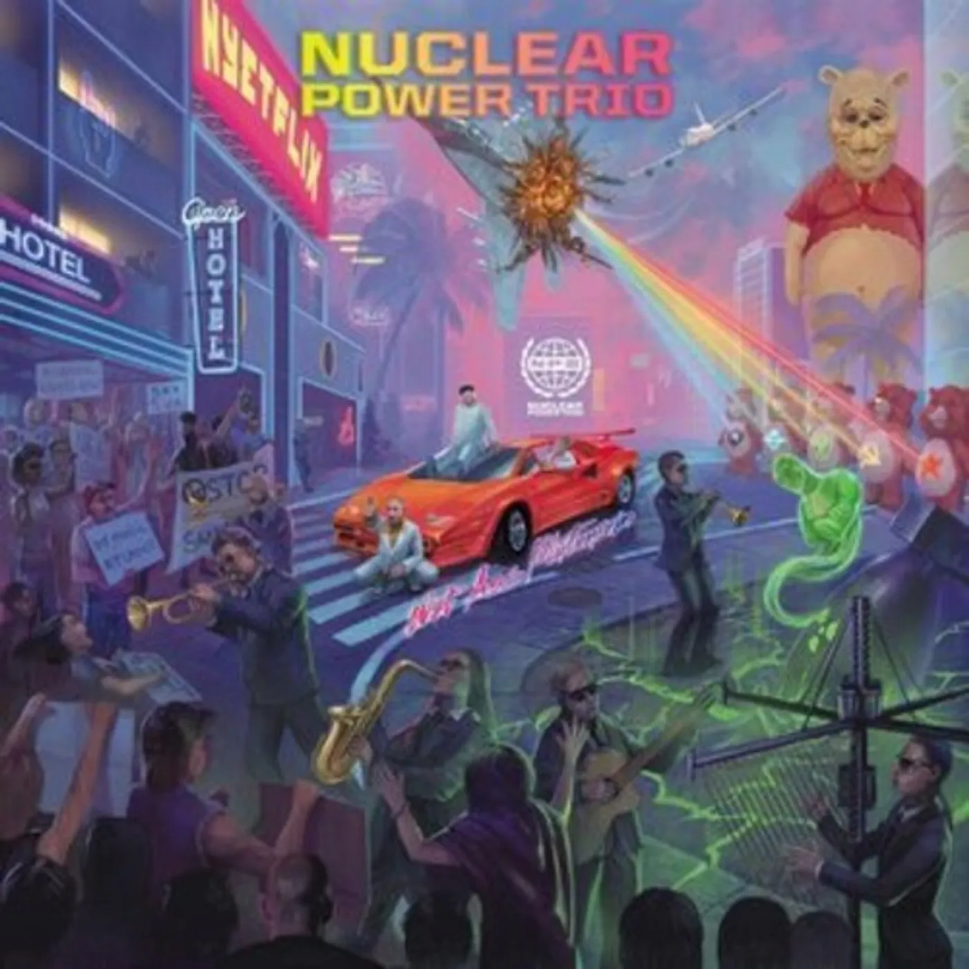 Nuclear Power Trio WET ASS PLUTONIUM Vinyl Record