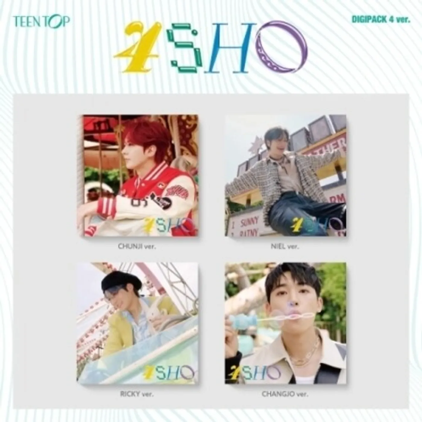 TEEN TOP 4SHO - RANDOM COVER CD