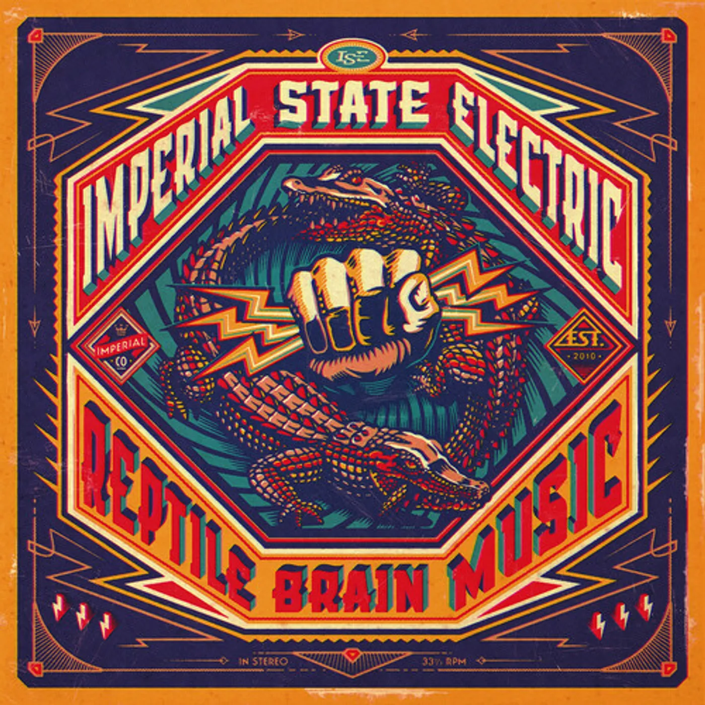 Imperial State Electric REPTILE BRAIN MUSIC CD