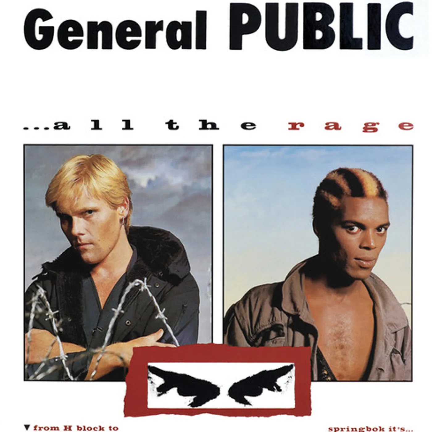 General Public ALL THE RAGE Vinyl Record