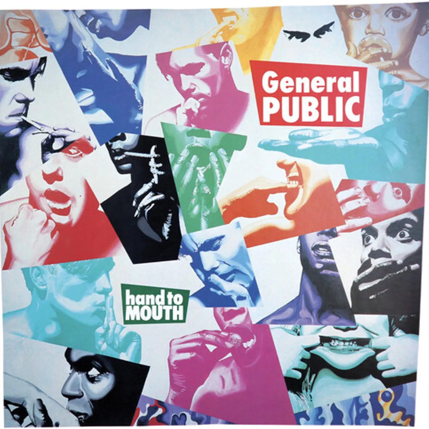 General Public HAND TO MOUTH Vinyl Record