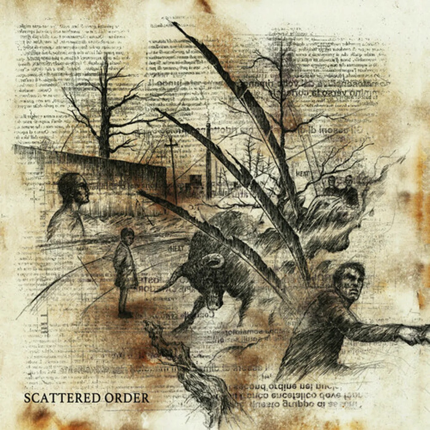 Scattered Order ARTEFACTS FROM THE FUZZ MINES Vinyl Record