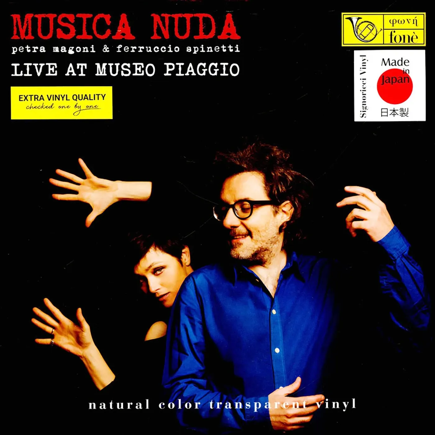 Musica Nuda LIVE AT MUSEO PIAGGIO Vinyl Record