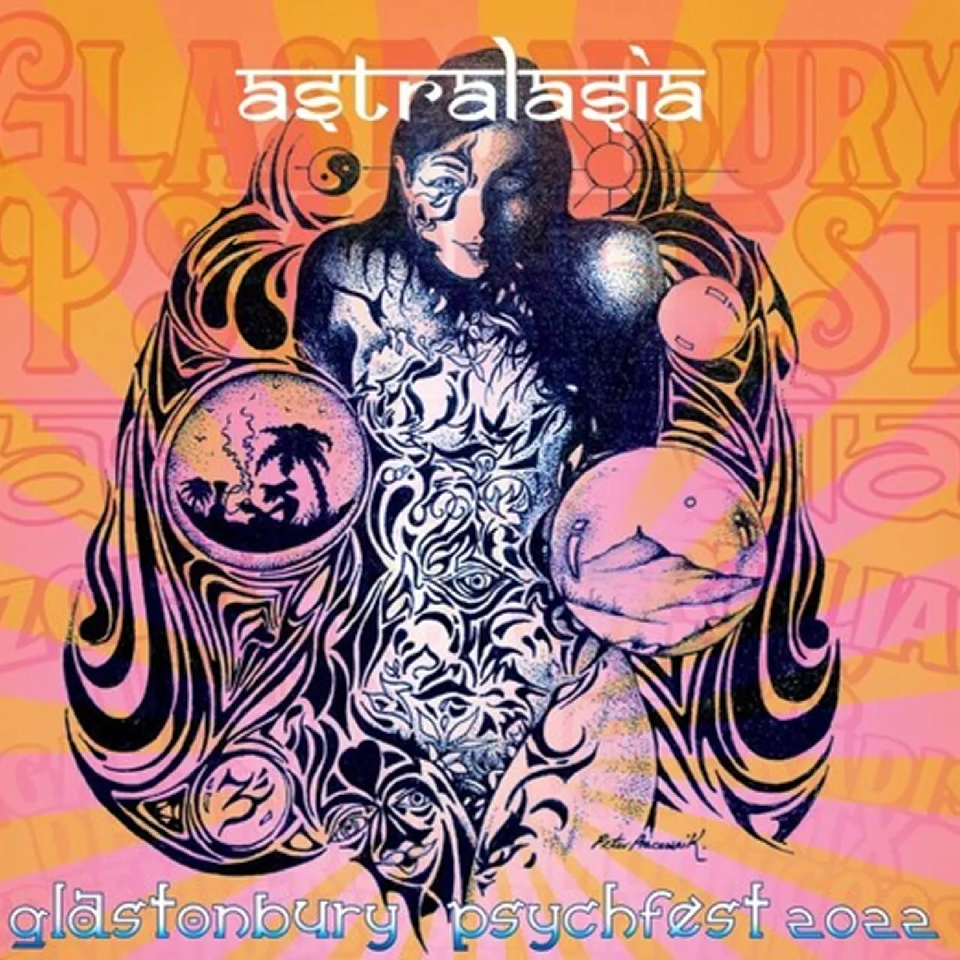 Astralasia LIVE AT GLASTONBURY PSYCHFEST CD