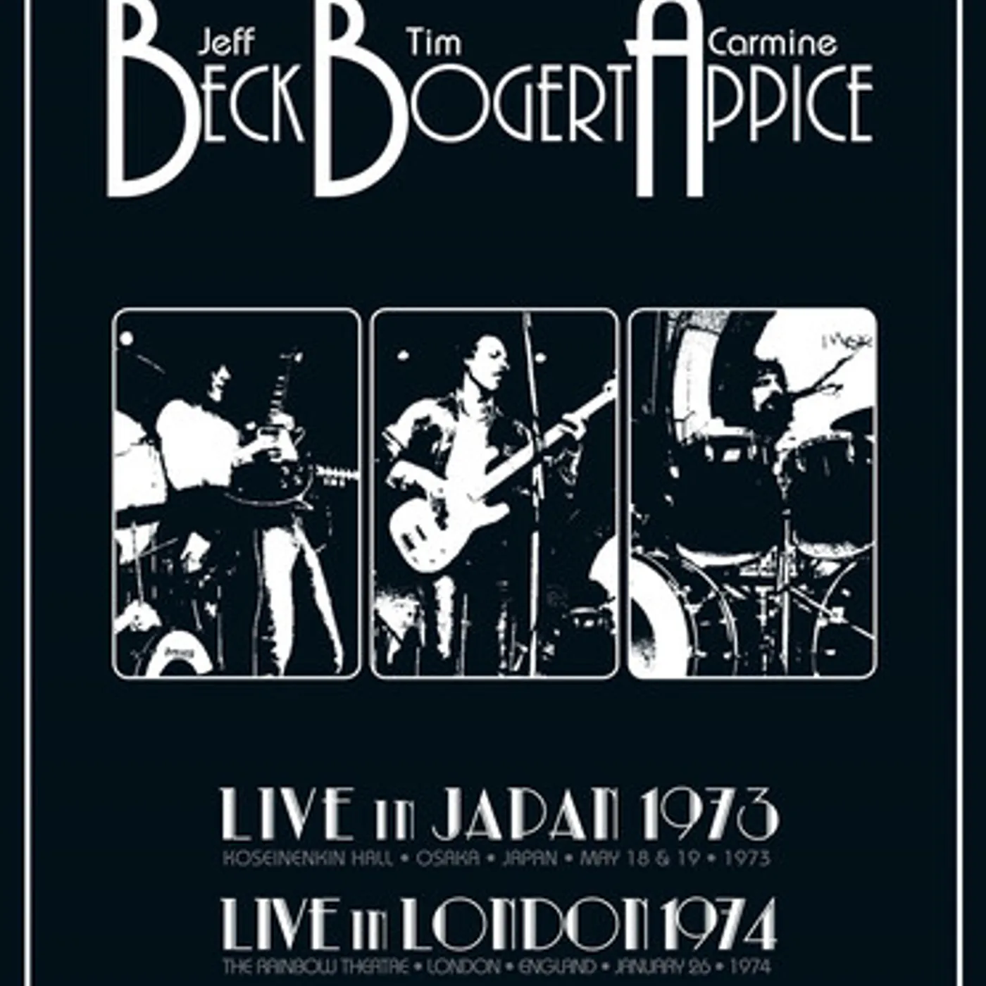Beck, Bogert, Appice LIVE 1973 & 1974 CD