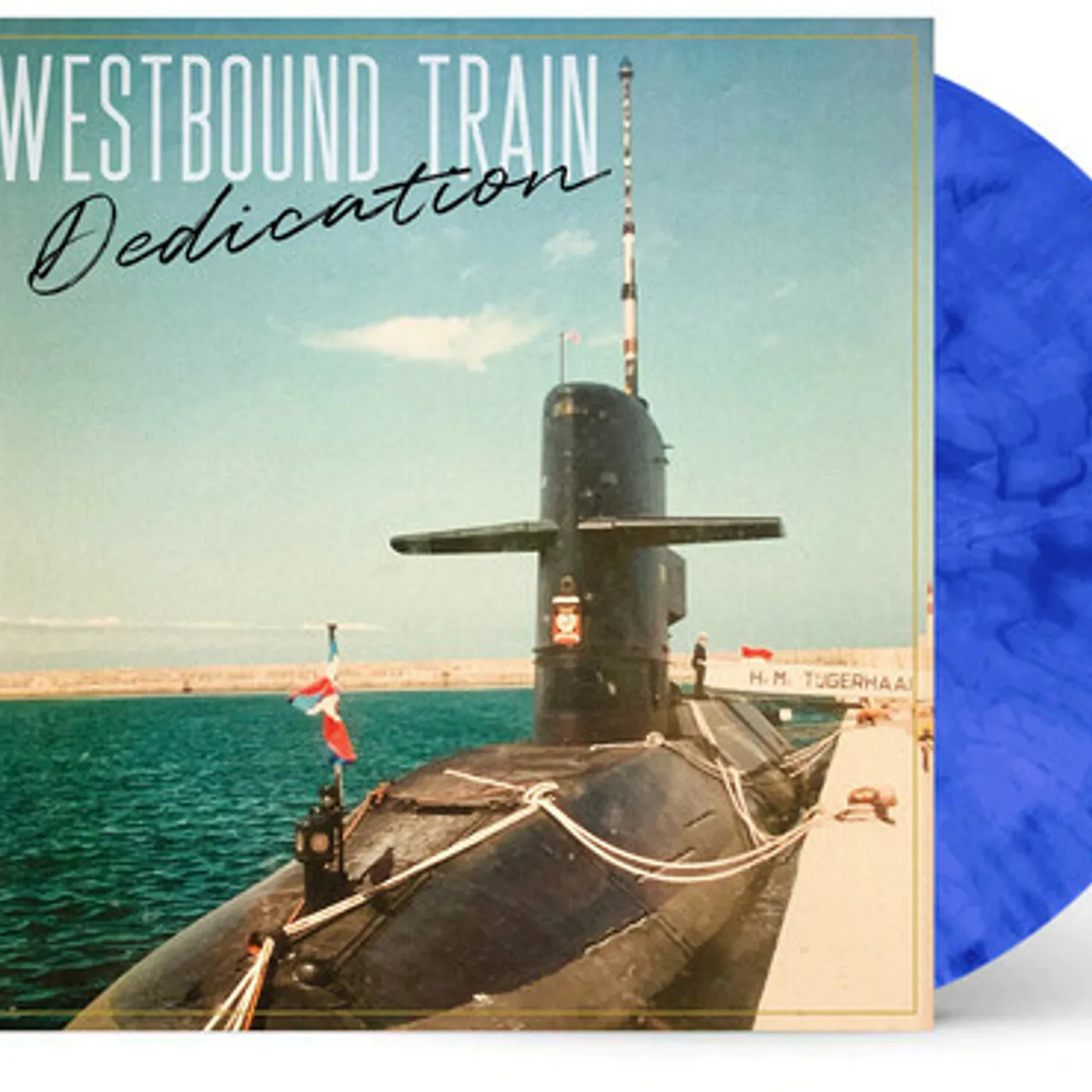 Westbound Train DEDICATION - BLUE MARBLE Vinyl Record