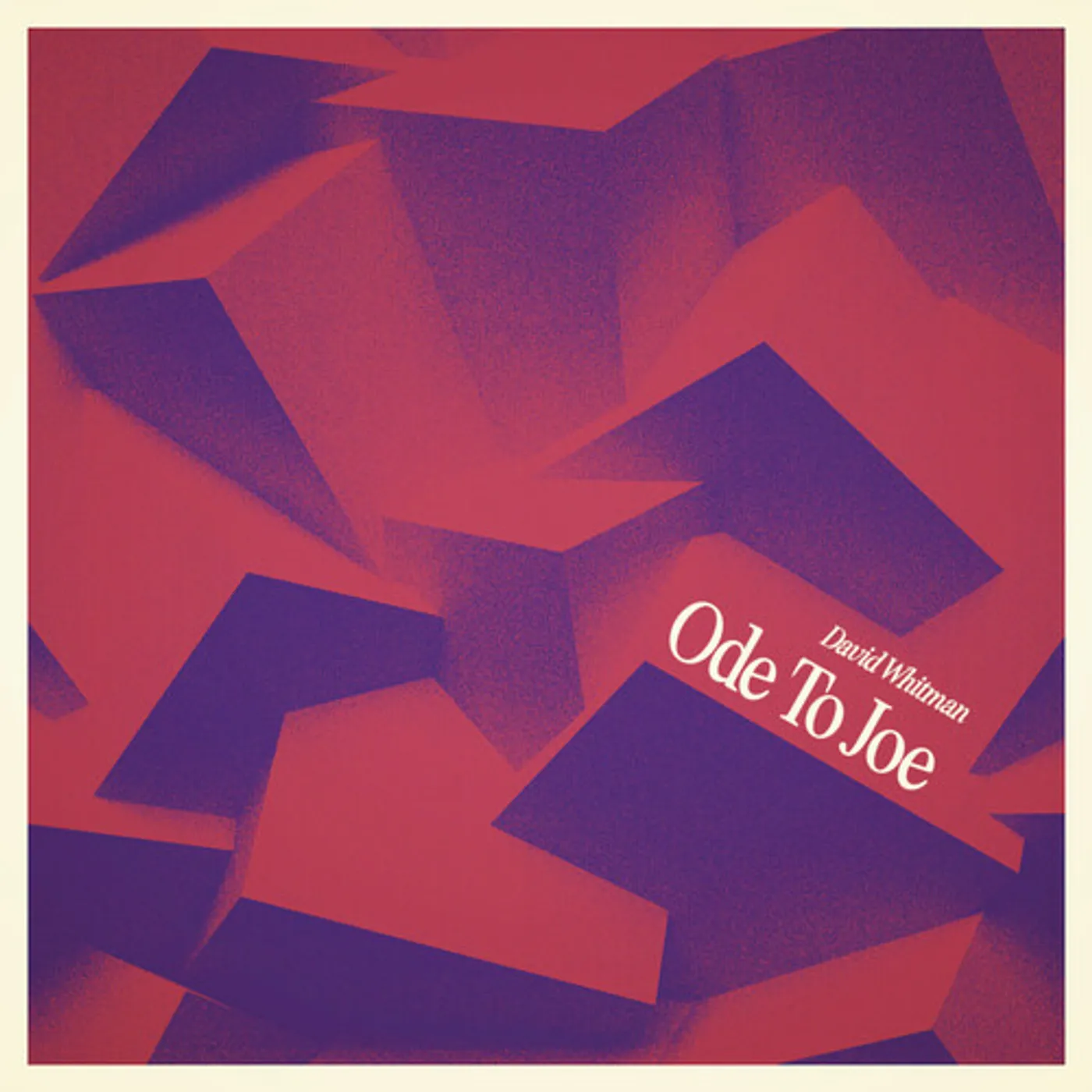 David Whitman ODE TO JOE CD