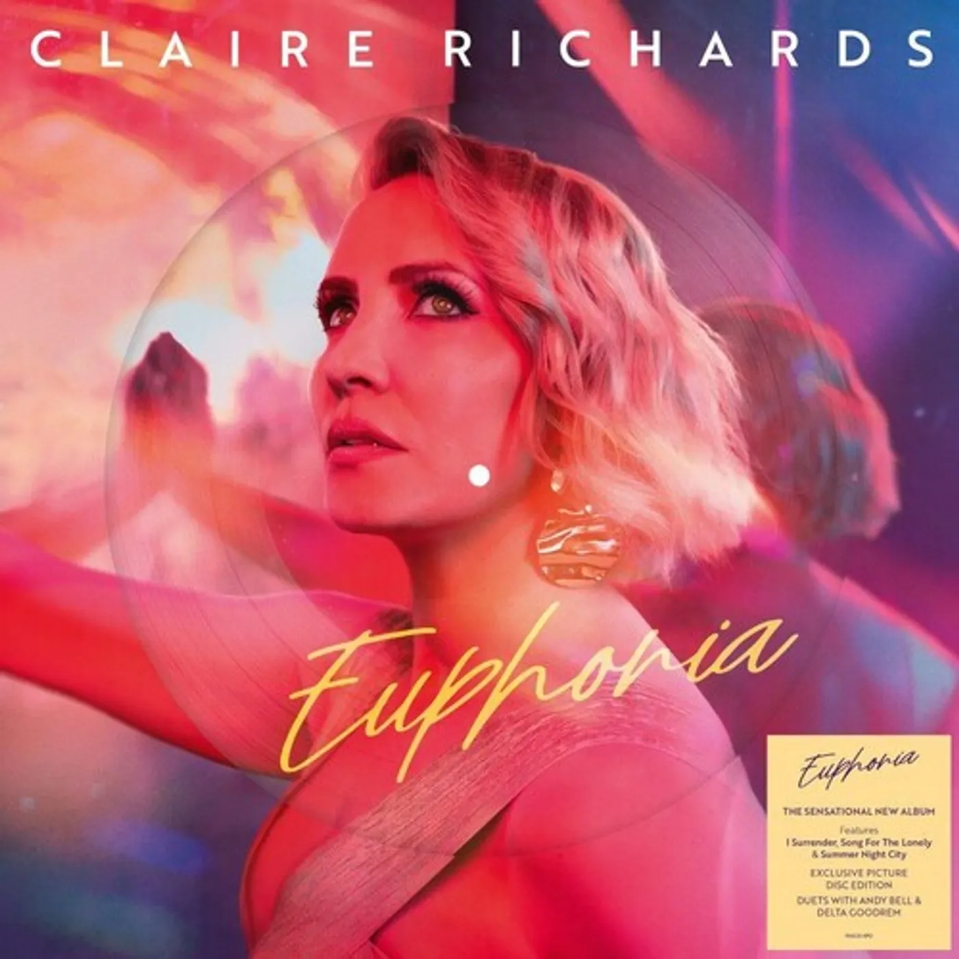 Claire Richards EUPHORIA Vinyl Record