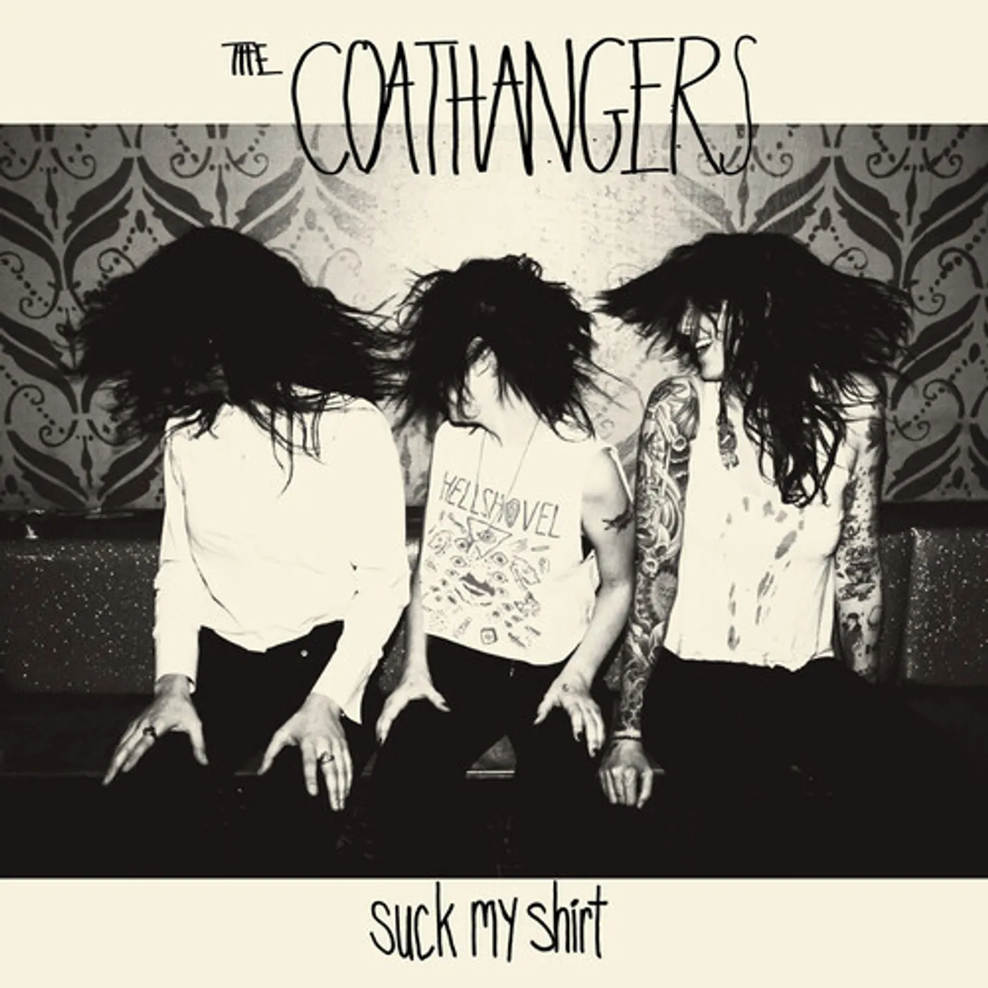 The Coathangers SUCK MY SHIRT - ZOMBIE GREEN Vinyl Record