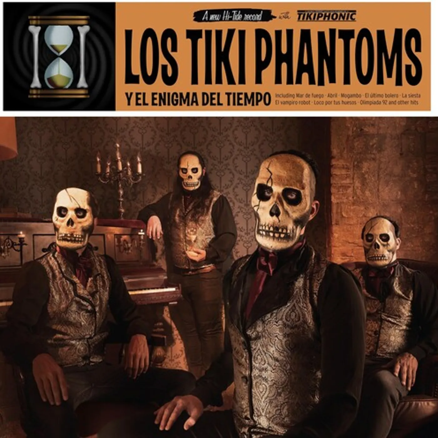 Los Tiki Phantoms Y EL ENIGMA DEL TIEMPO Vinyl Record
