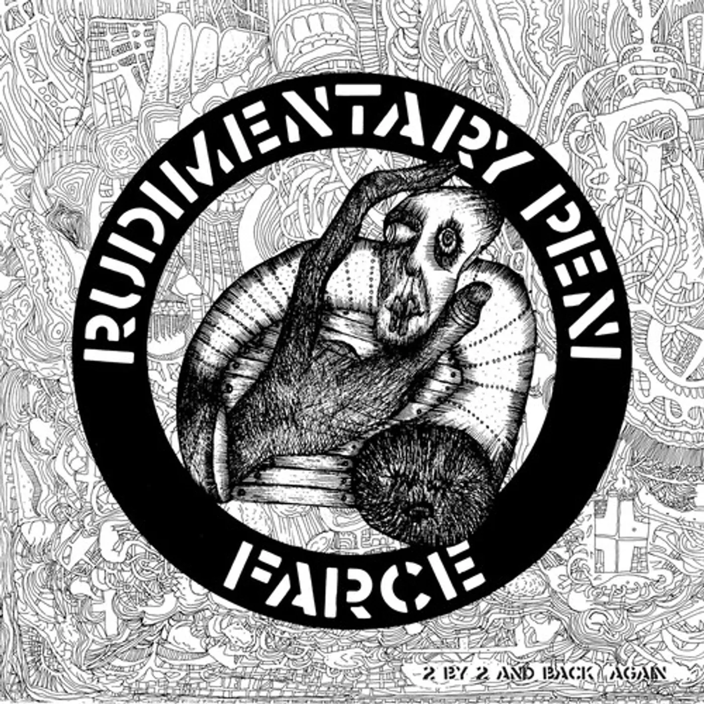 Rudimentary Peni Farce Vinyl Record