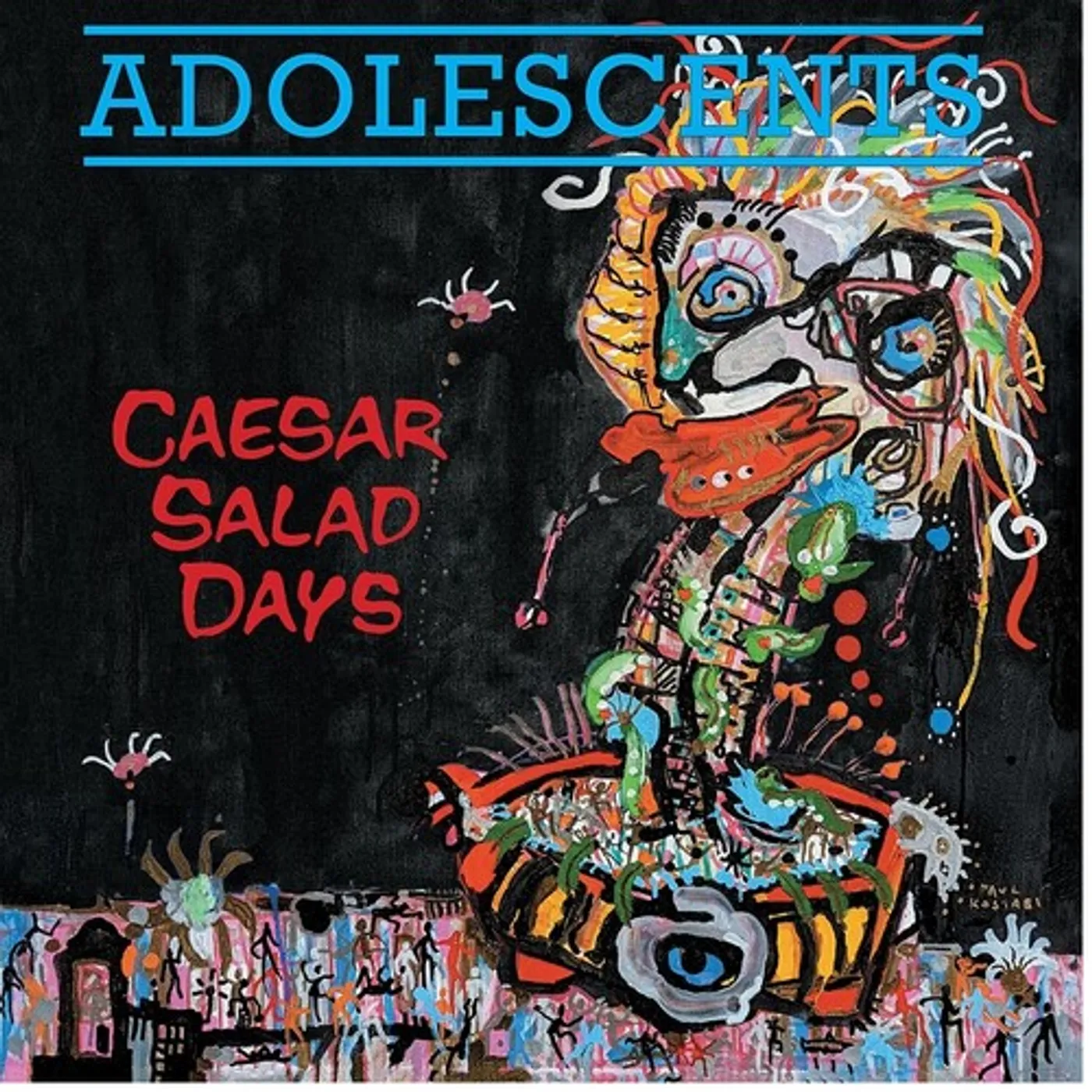 Adolescents CAESAR SALAD DAYS Vinyl Record