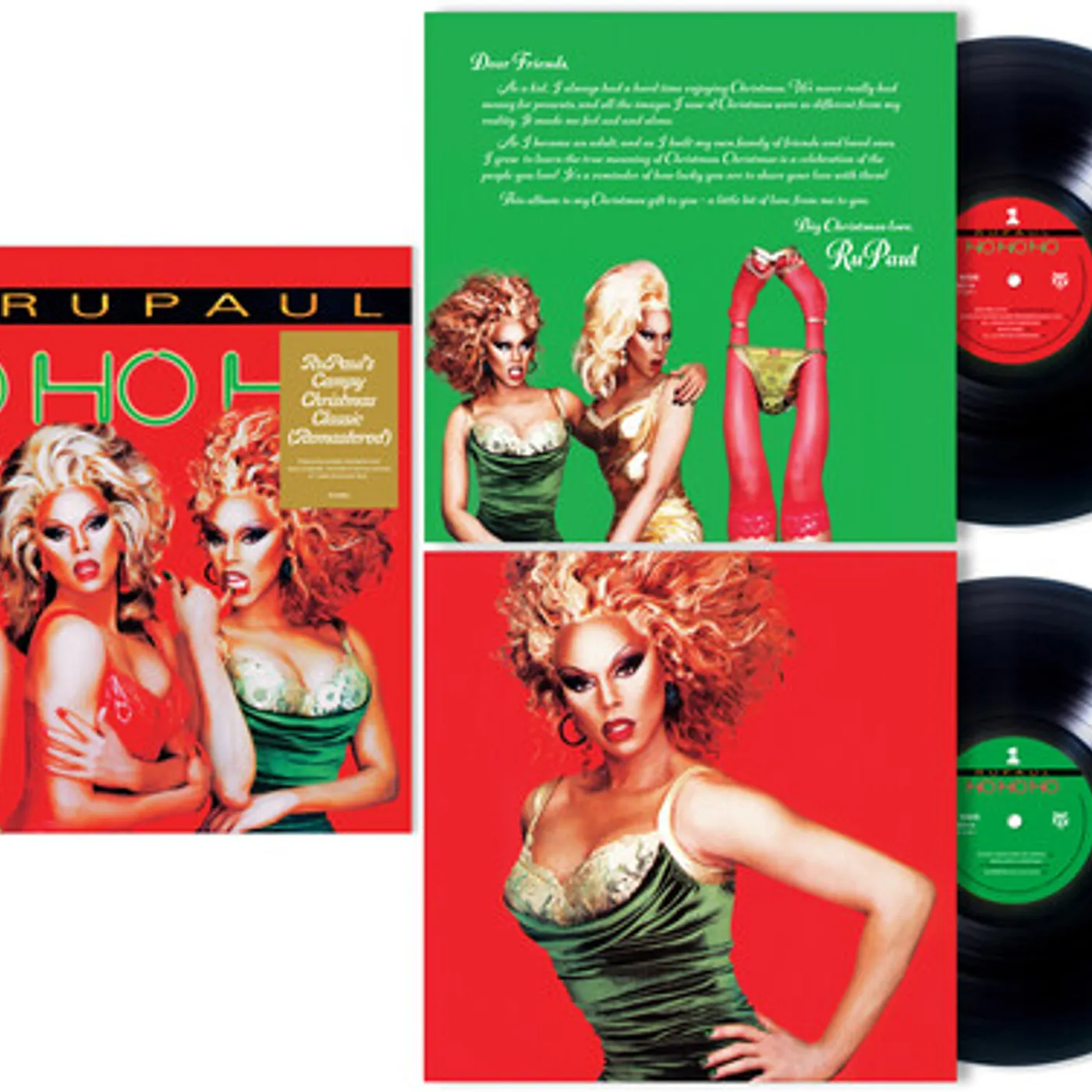 RuPaul Ho Ho Ho Vinyl Record
