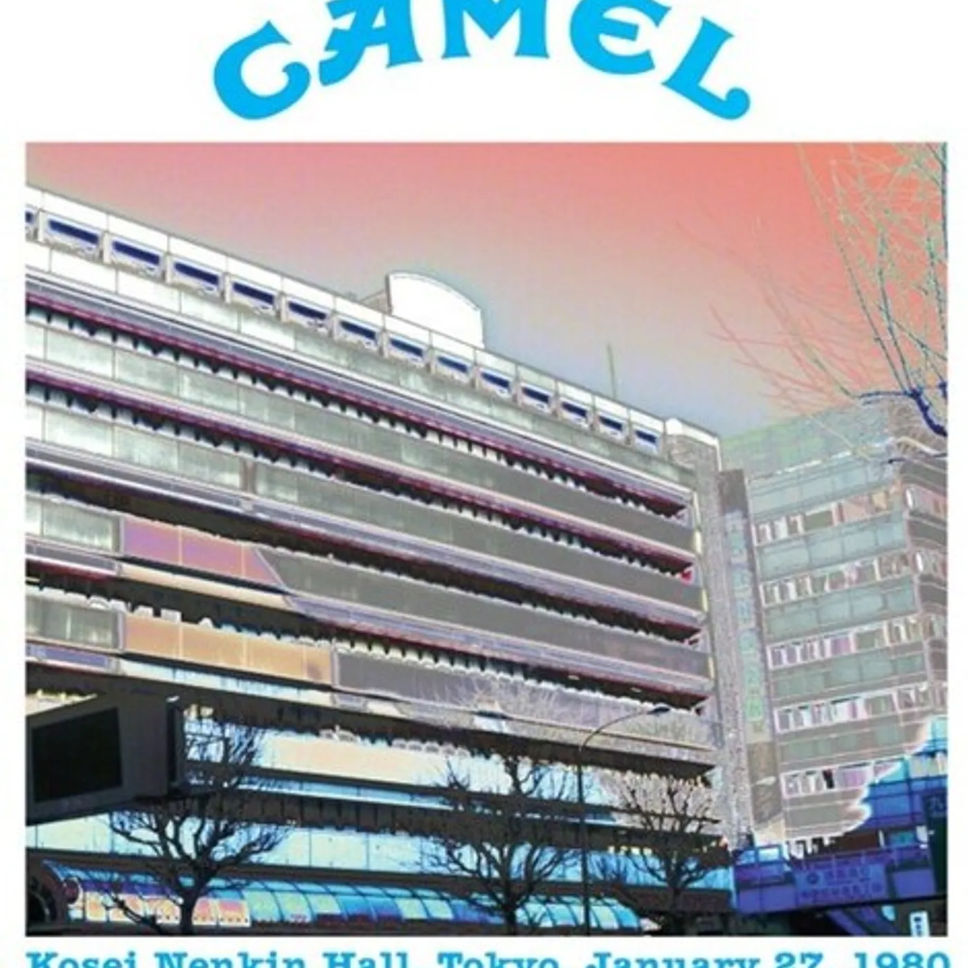 Camel KOSEI NENKIN HALL TOKYO JANUARY 27TH 1980 Vinyl Record
