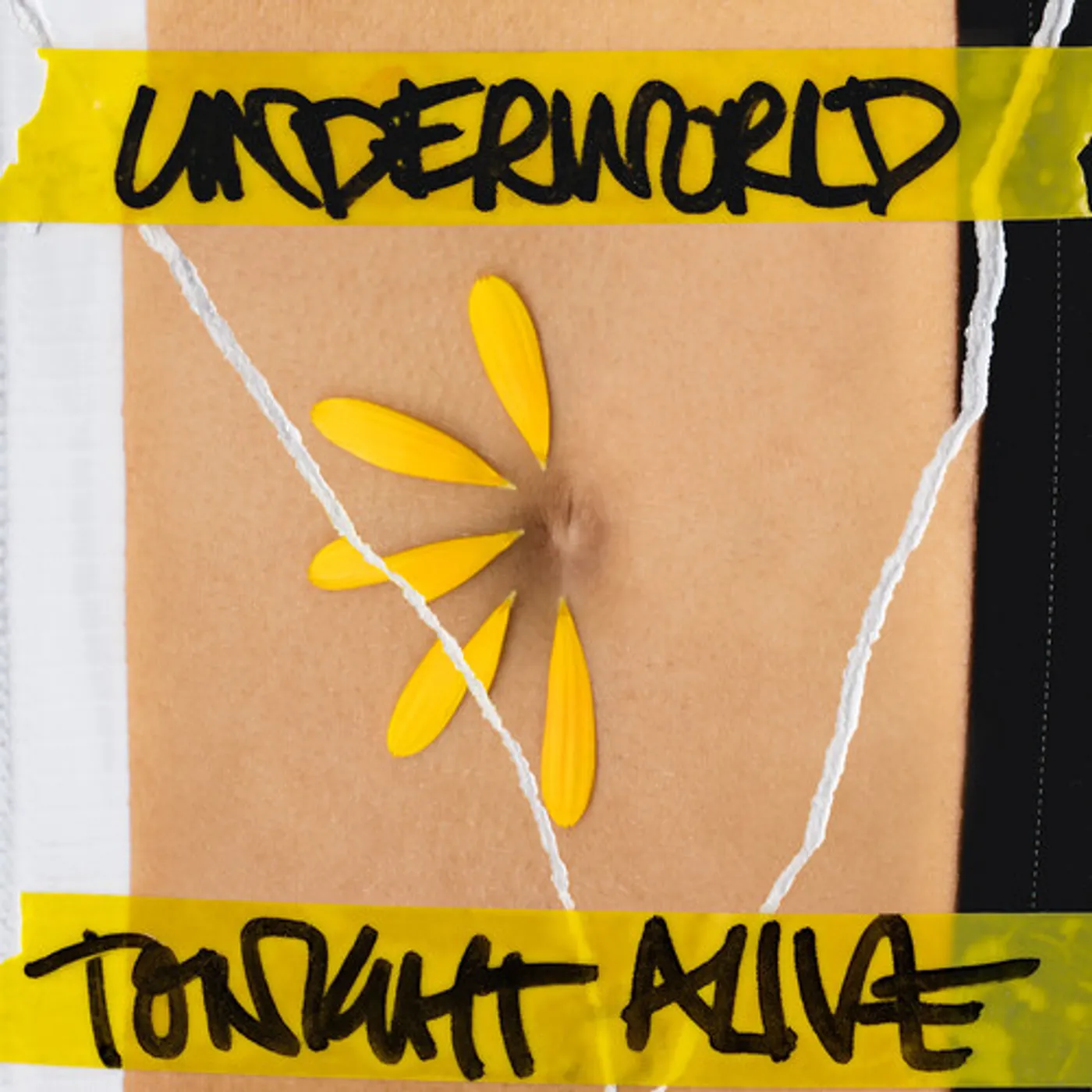 Tonight Alive UNDERWORLD Vinyl Record - Colored Vinyl, Yellow Vinyl