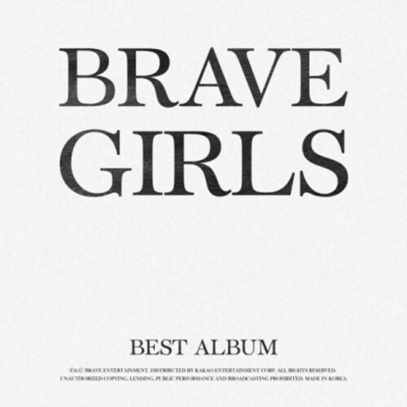BRAVE GIRLS BEST ALBUM CD