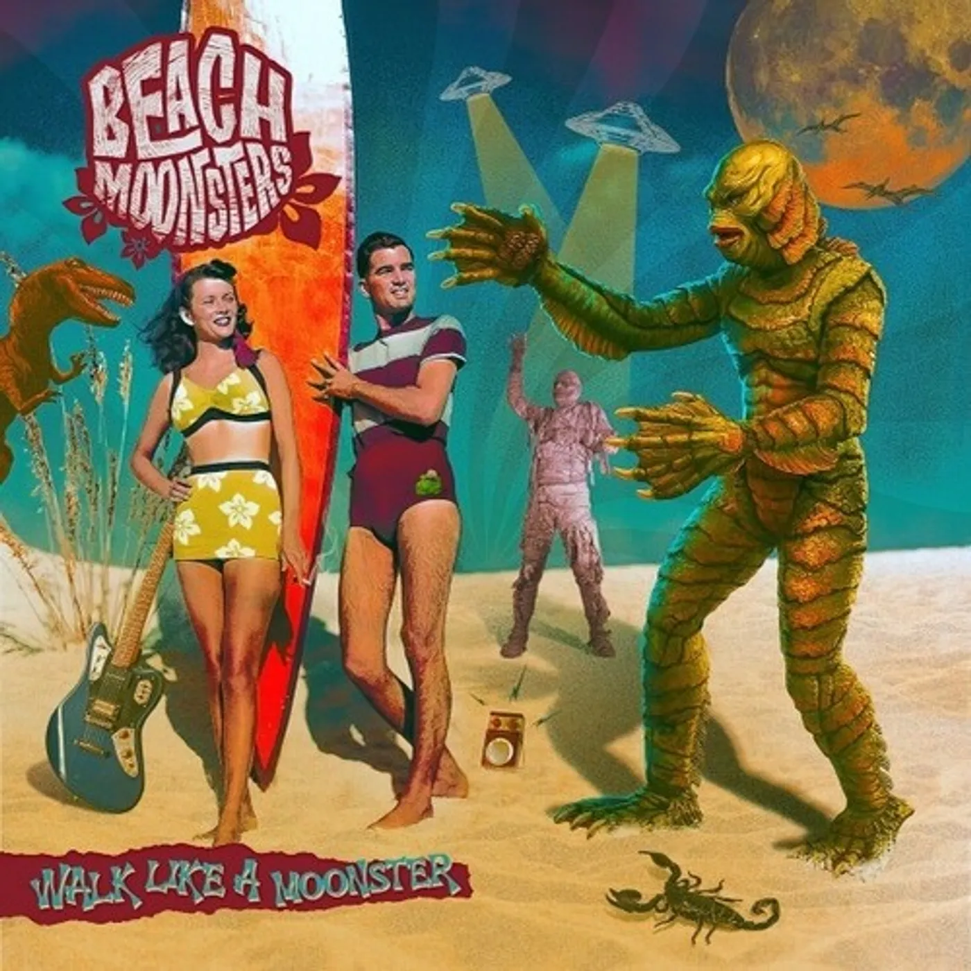BEACH MOONSTERS WALK LIKE A MOONSTER Vinyl Record