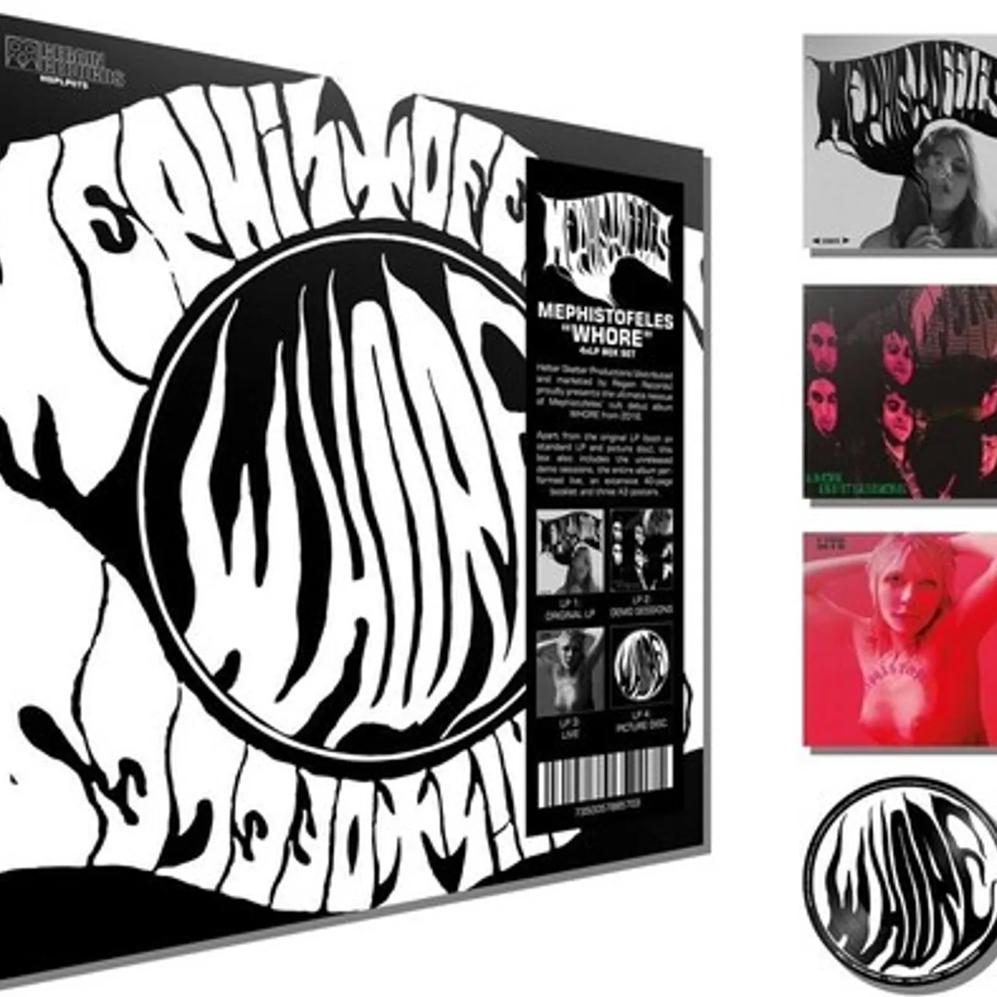 Mephistofeles WHORE -BOX SET-THE ULTIMATE EDITION Vinyl Record