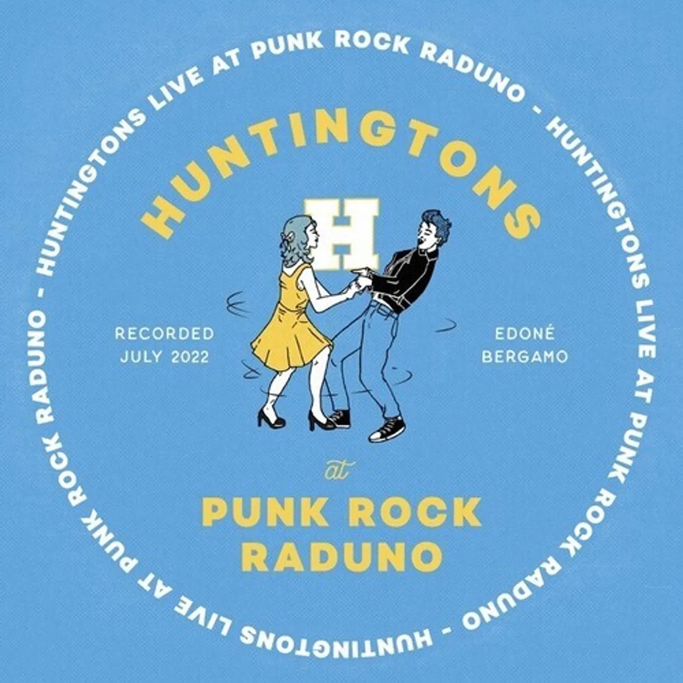 Huntingtons LIVE AT PUNK ROCK RADUNO Vinyl Record