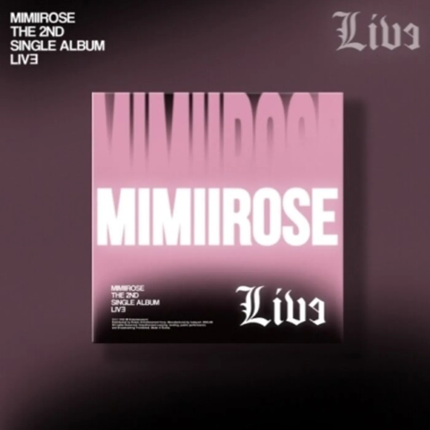 mimiirose LIVE CD