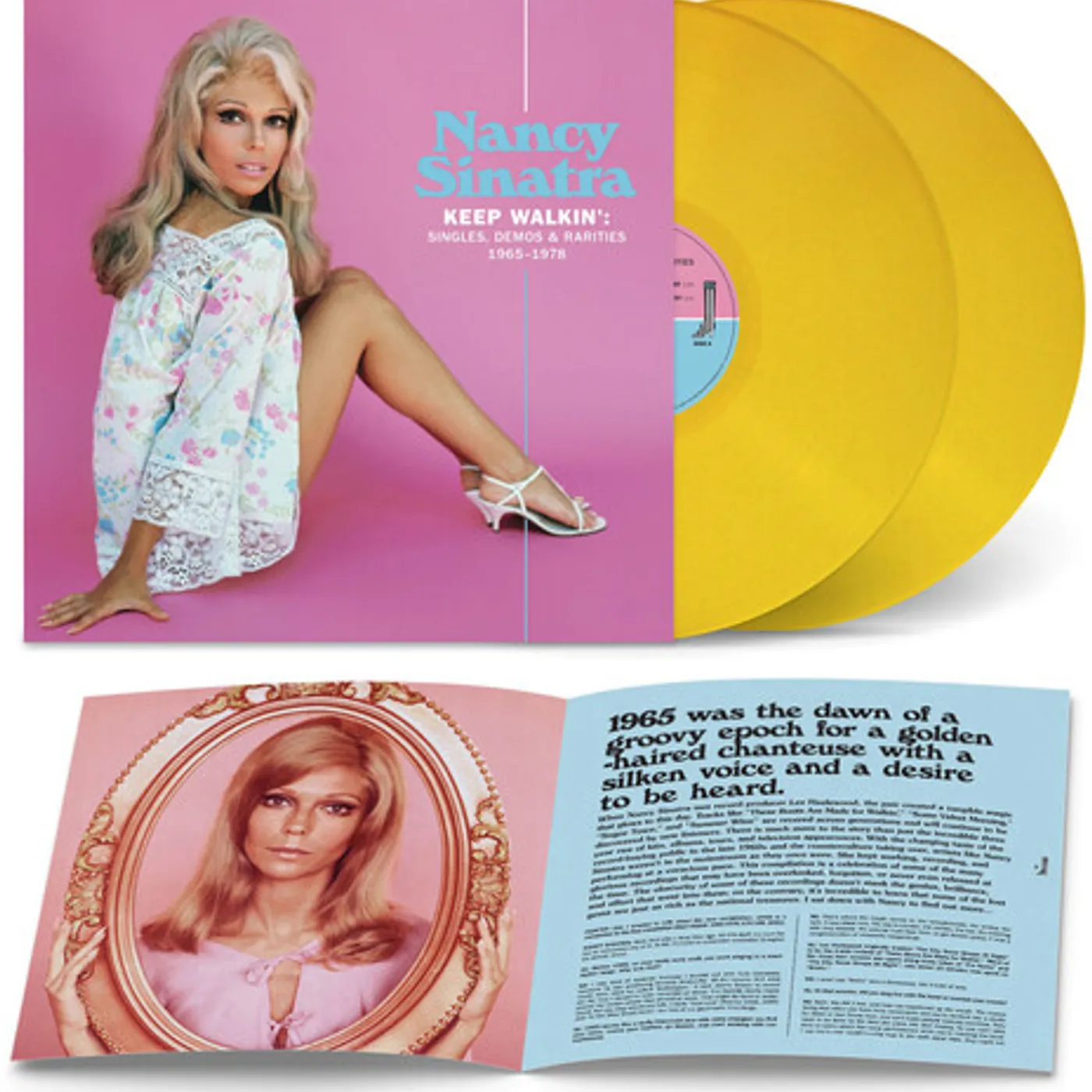 Nancy Sinatra KEEP WALKIN': SINGLES DEMOS & RARITIES 1965-1978 Vinyl Record