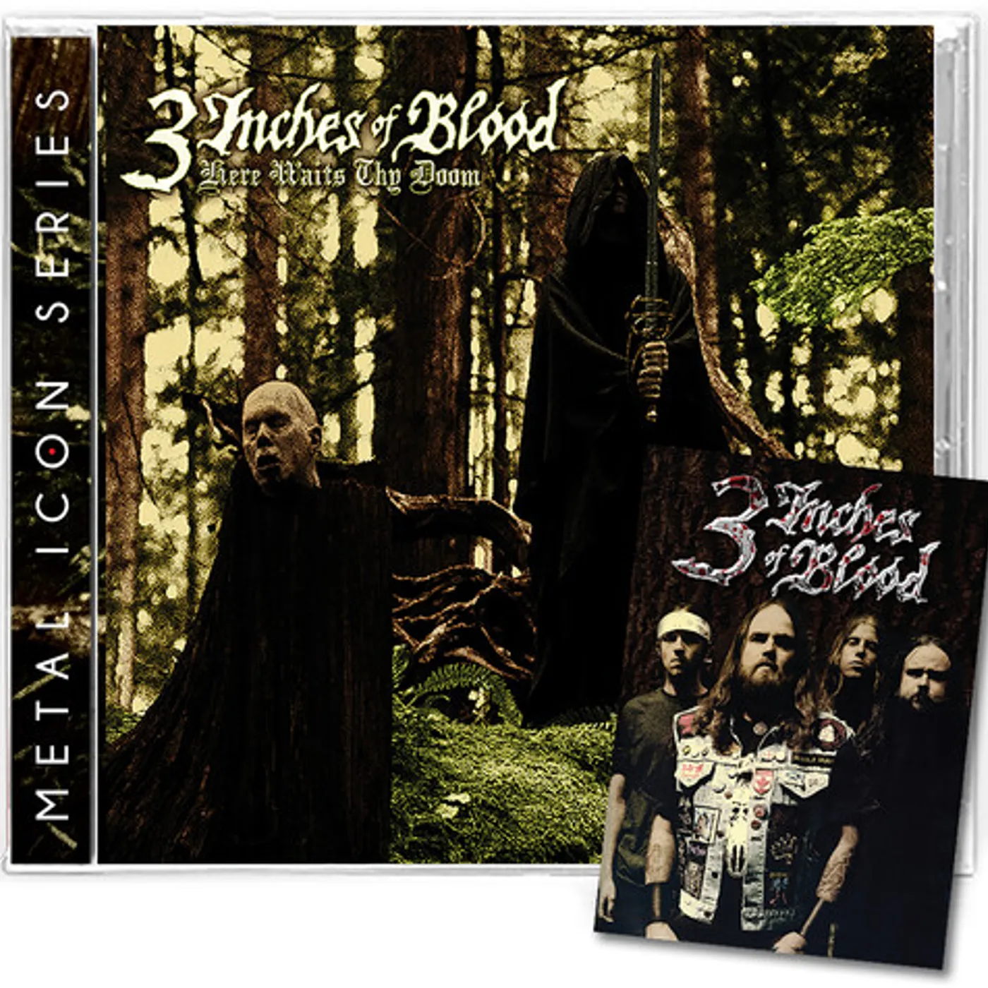 3 Inches Of Blood HERE WAITS THY DOOM CD