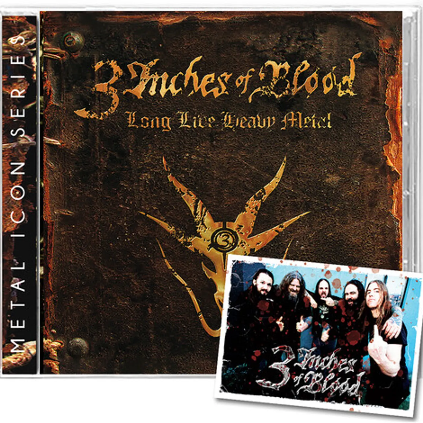 3 Inches Of Blood LONG LIVE HEAVY METAL CD