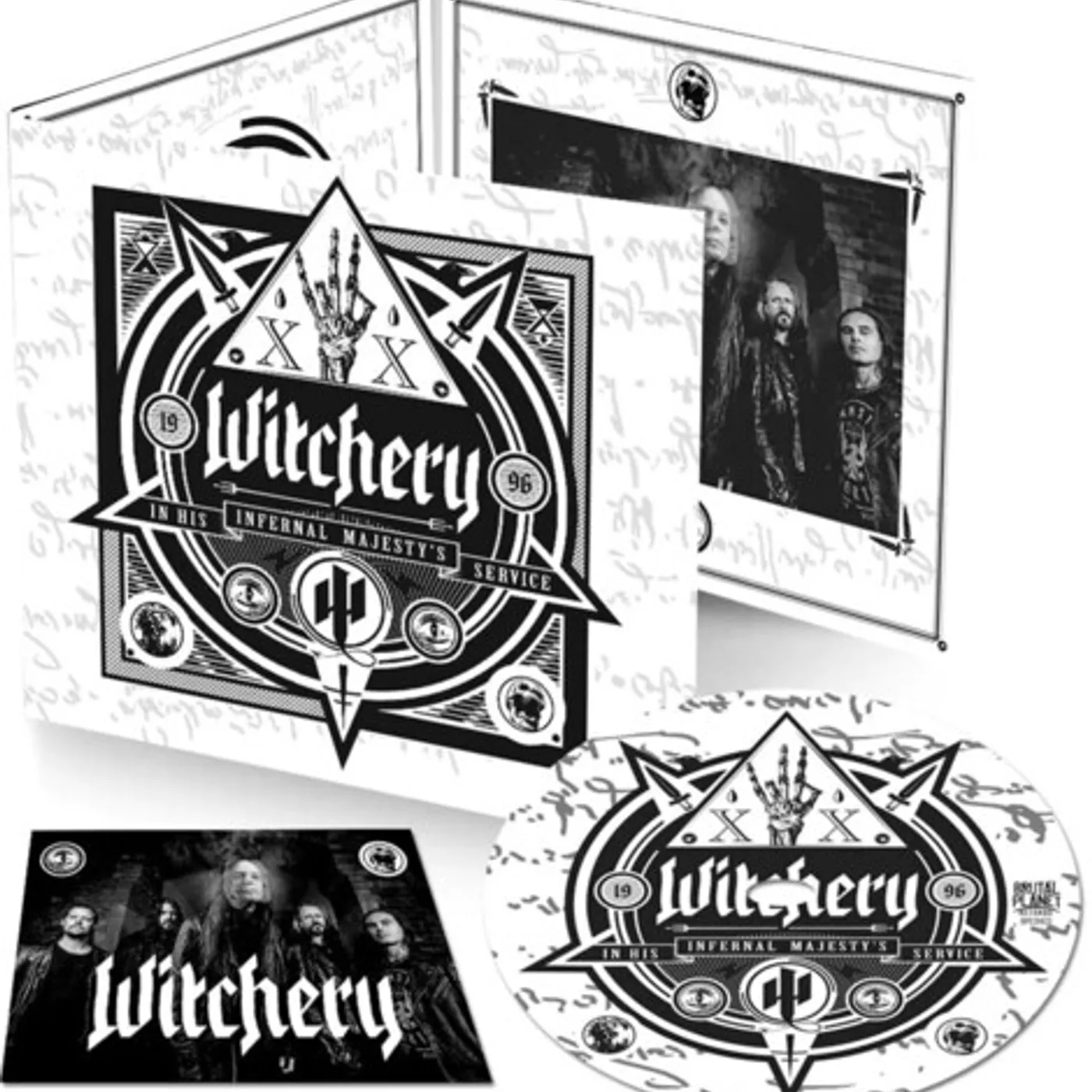 Witchery IN HIS INFERNAL MAJESTY'S SERVICE CD