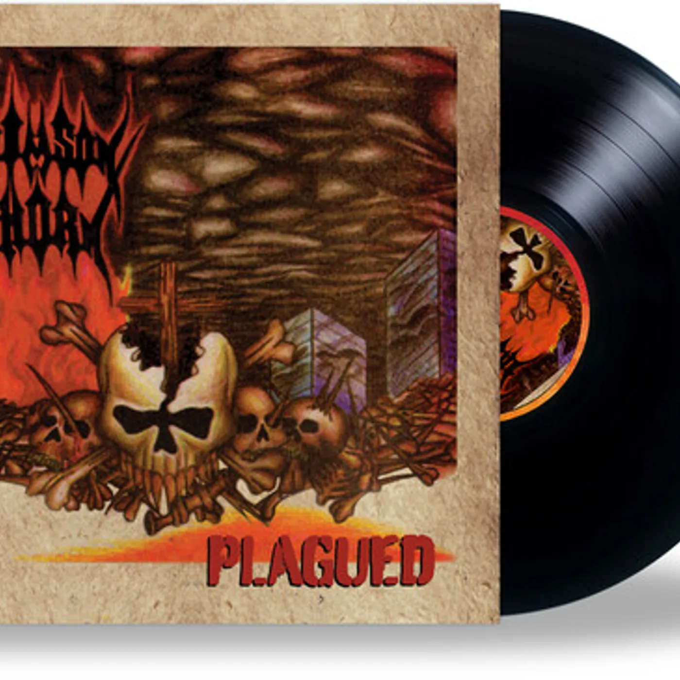 Crimson Thorn PLAGUED Vinyl Record