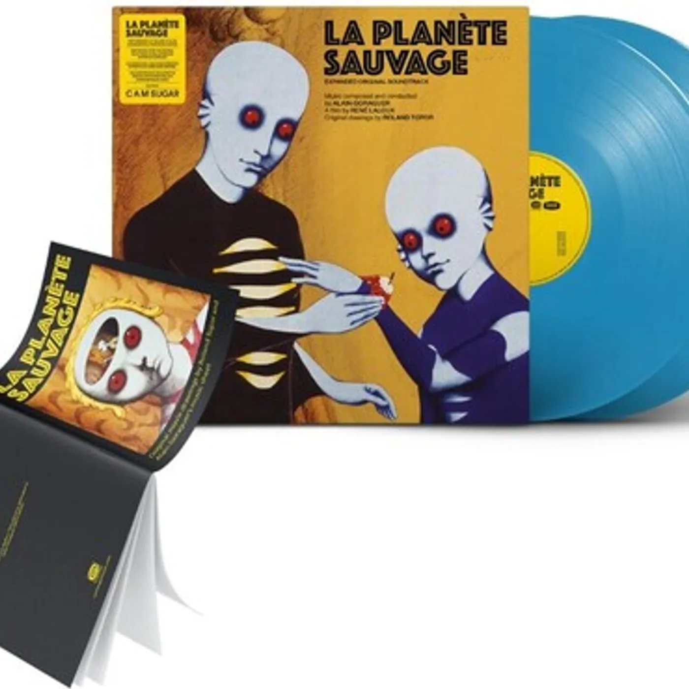 Alain Goraguer LA PLANETE SAUVAUGE - Original Soundtrack Vinyl Record