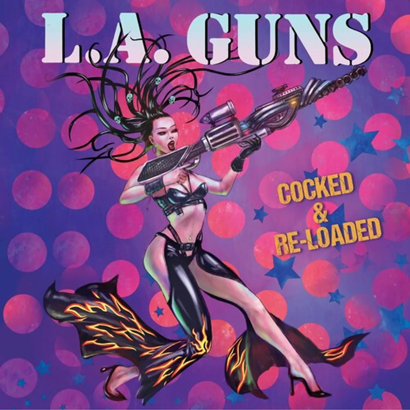 L.A. Guns COCKED & RELOADED Vinyl Record