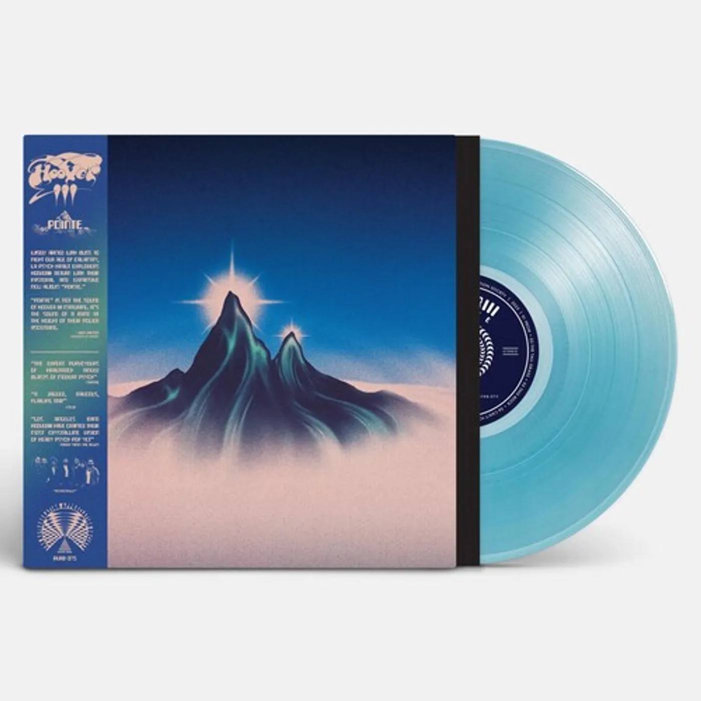 Hooveriii Pointe (Clear Blue) Vinyl Record