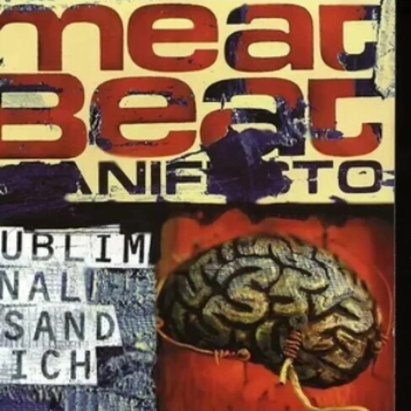 Meat Beat Manifesto SUBLIMINAL SANDWICH Vinyl Record