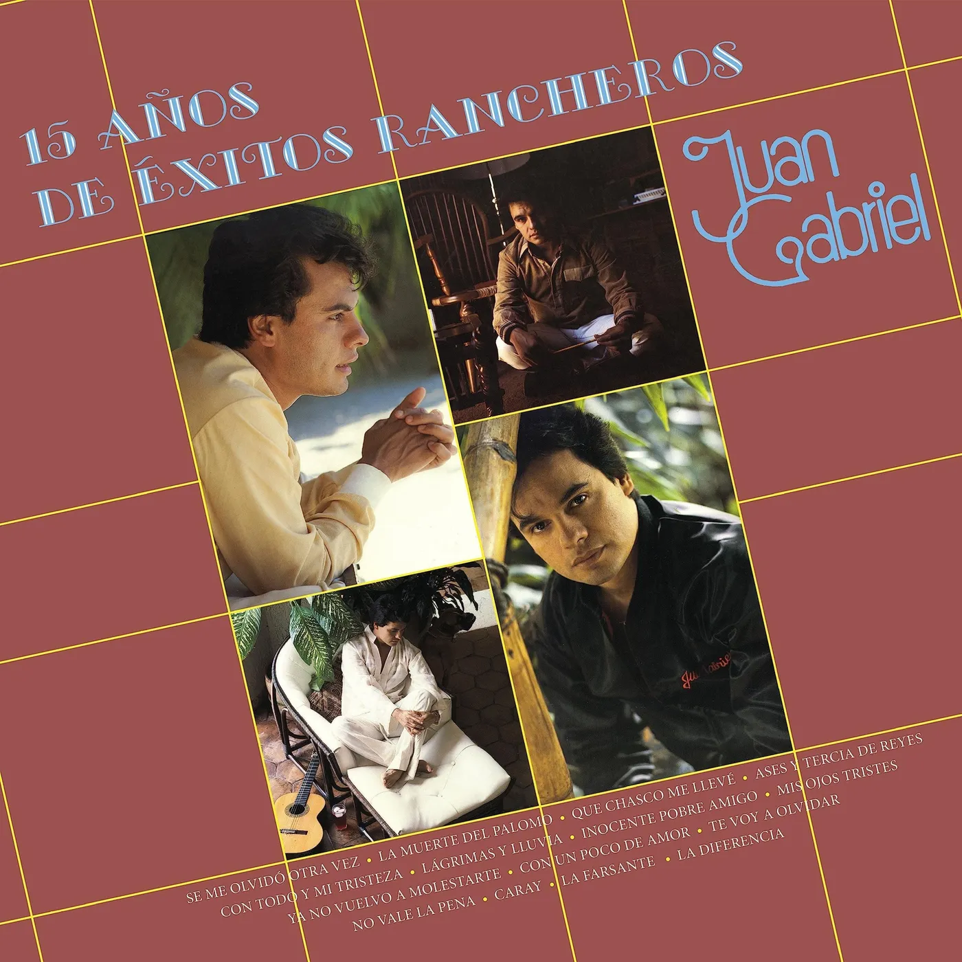 Juan Gabriel 15 Anos De Exitos Rancheros Vinyl Record