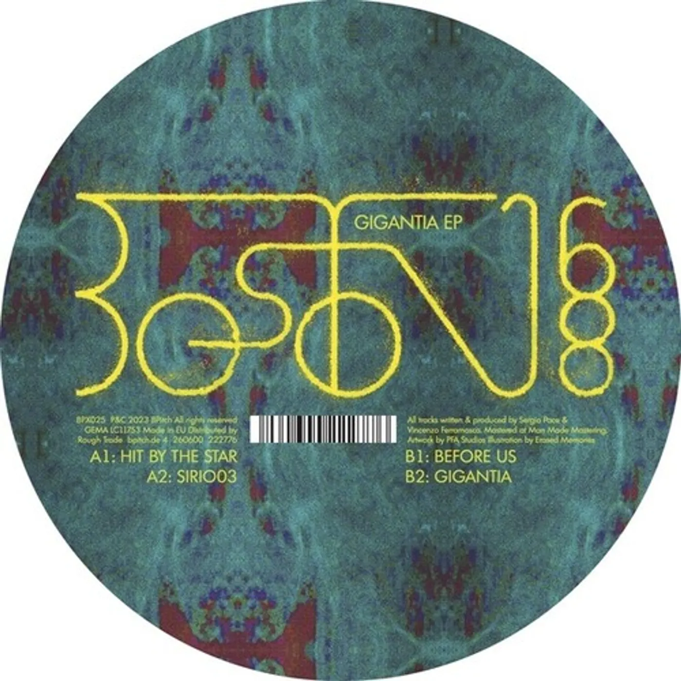 Boston 168 GIGANTIA Vinyl Record