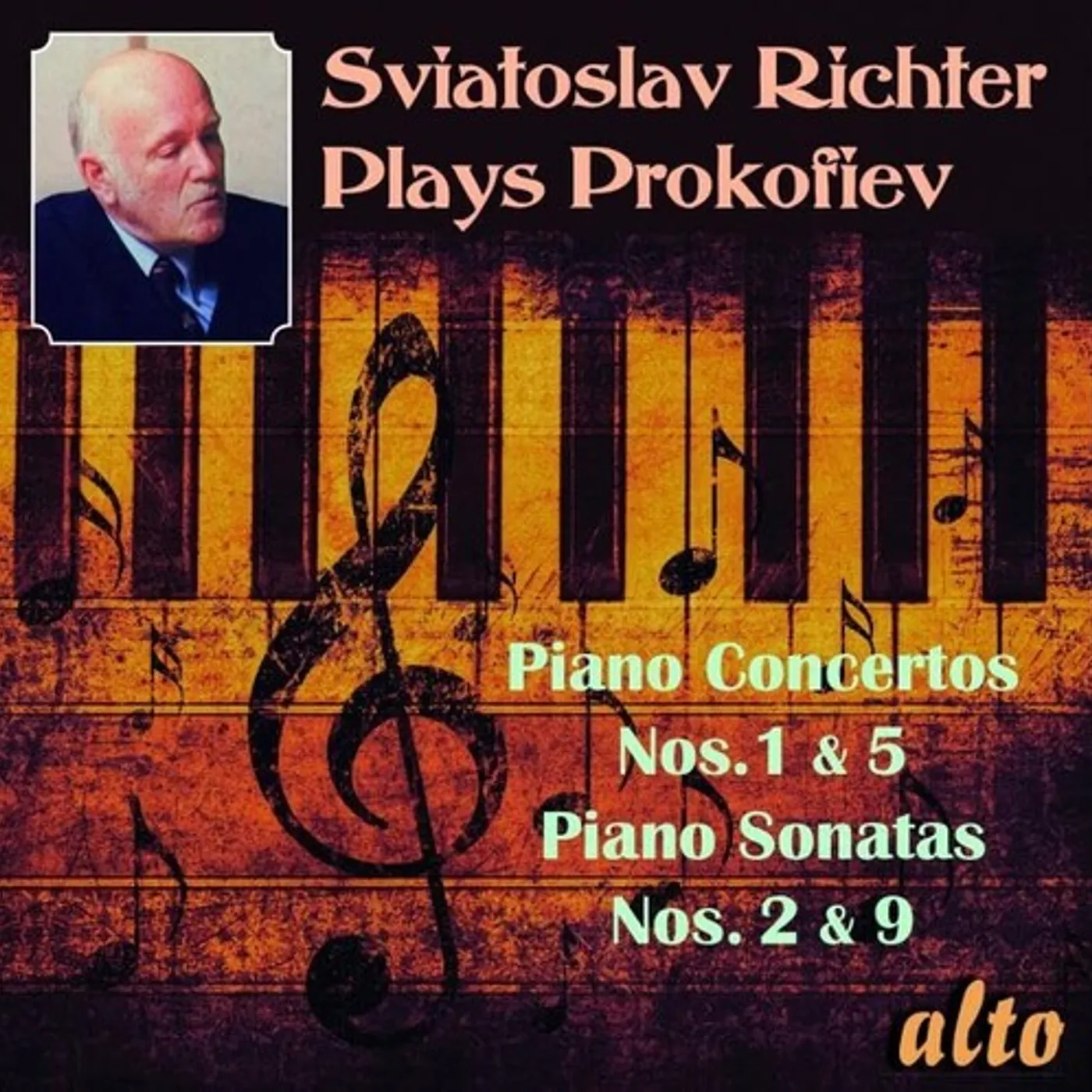 Sviatoslav Richter RICHTER PLAYS PROKOFIEV SONATAS 2 9 & CONCERTOS 1 CD