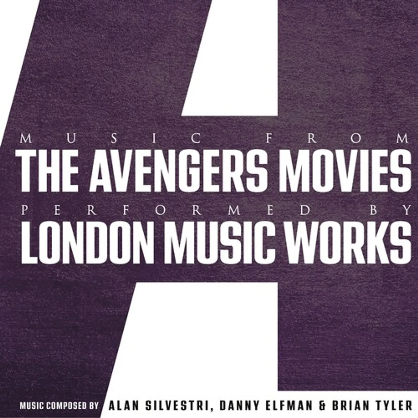 London Music Works Music From The Avengers Movies Vinyl Record