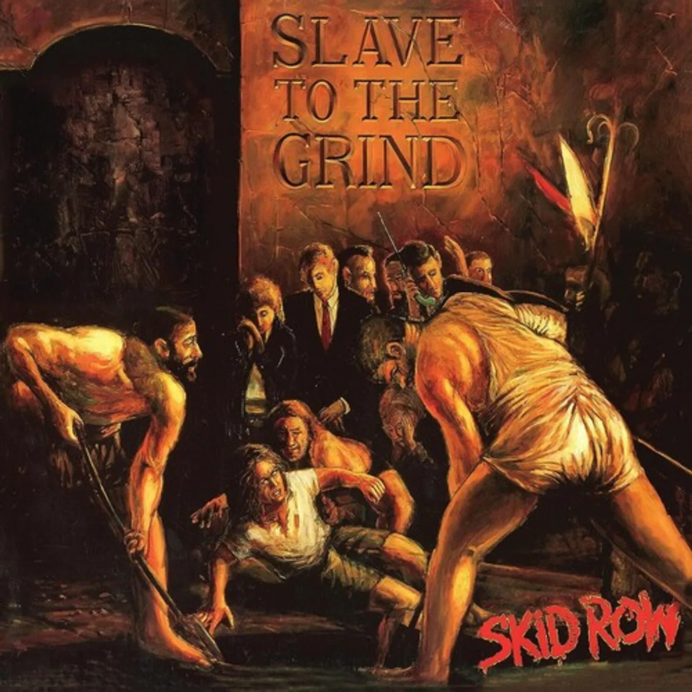 Skid Row SLAVE TO THE GRIND Vinyl Record
