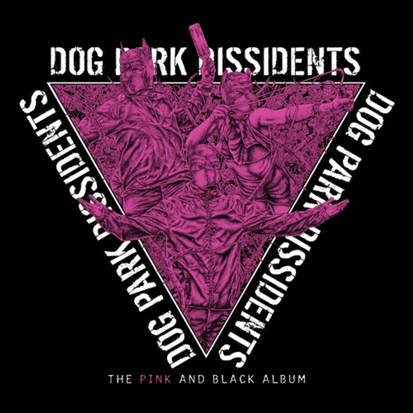 Dog Park Dissidents PINK AND BLACK ALBUM Vinyl Record
