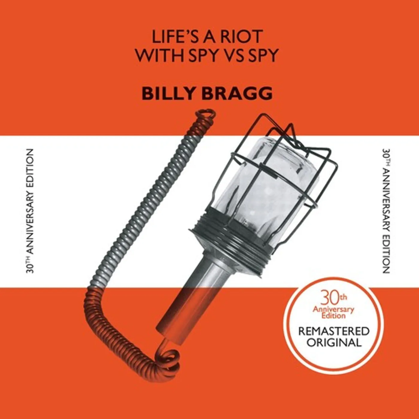Billy Bragg LIFE'S A RIOT WITH SPY VS. SPY Vinyl Record