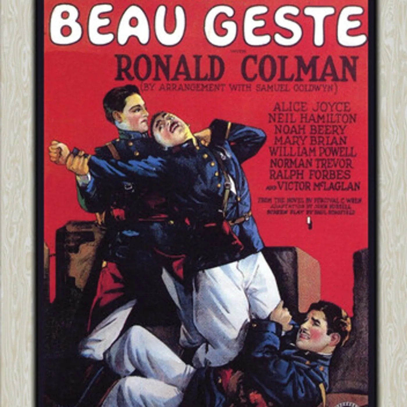 BEAU GESTE (1926) DVD