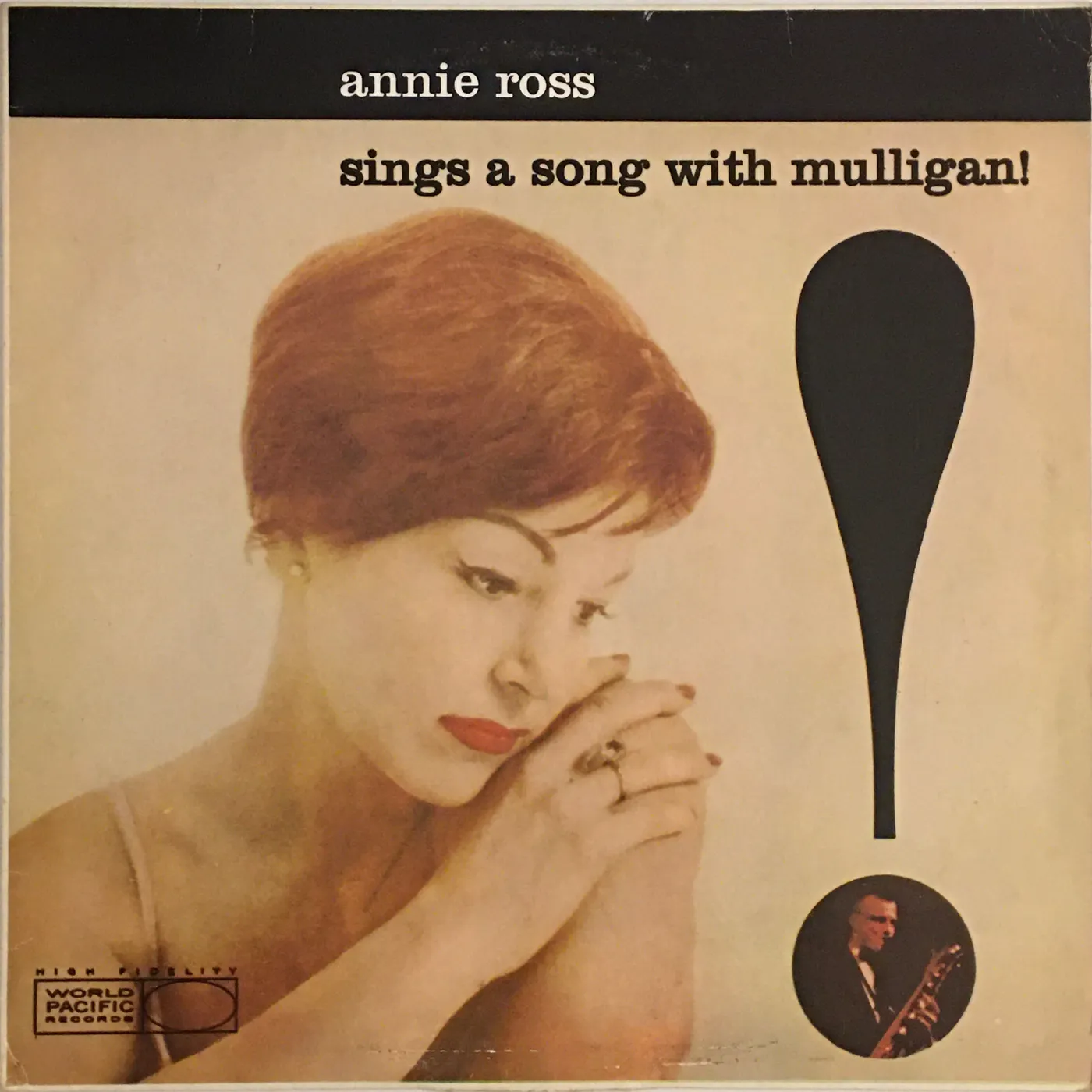 Annie Ross SINGS A SONG WITH MULLIGAN Vinyl Record