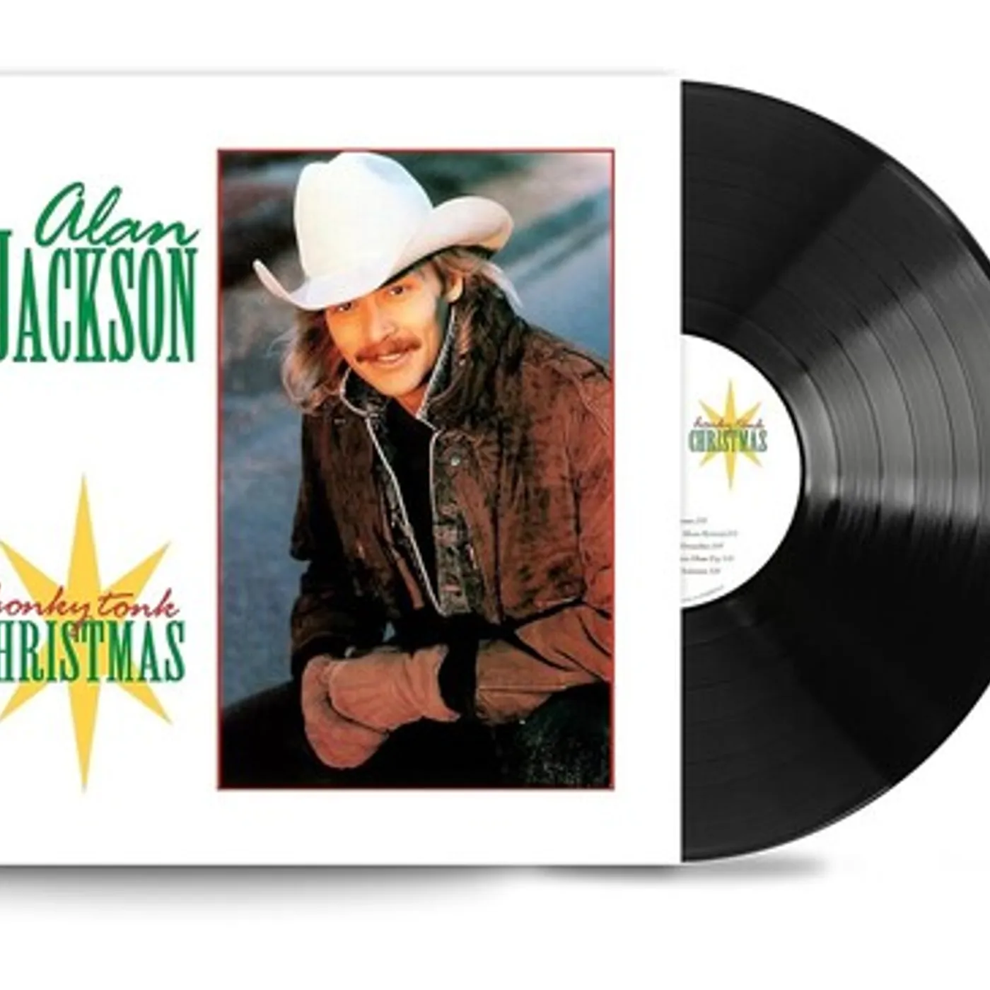 Alan Jackson Honky Tonk Christmas Vinyl Record
