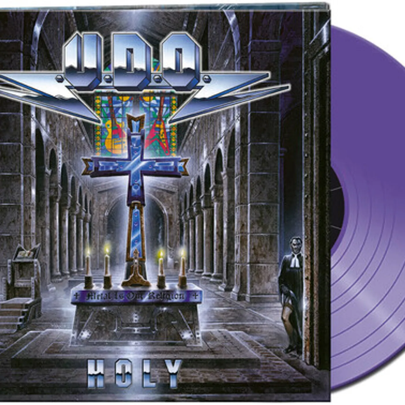 U.D.O. HOLY - PURPLE Vinyl Record
