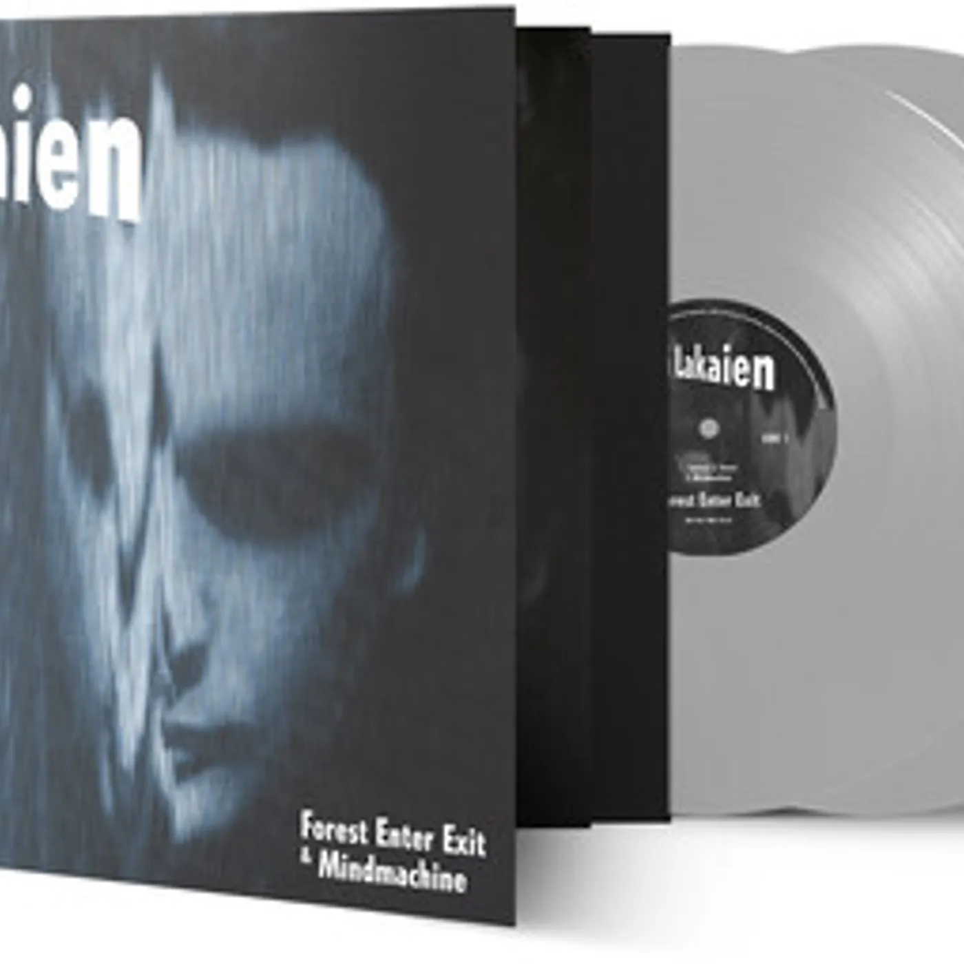 Deine Lakaien FOREST ENTER EXIT & MINDMACHINE - SILVER Vinyl Record