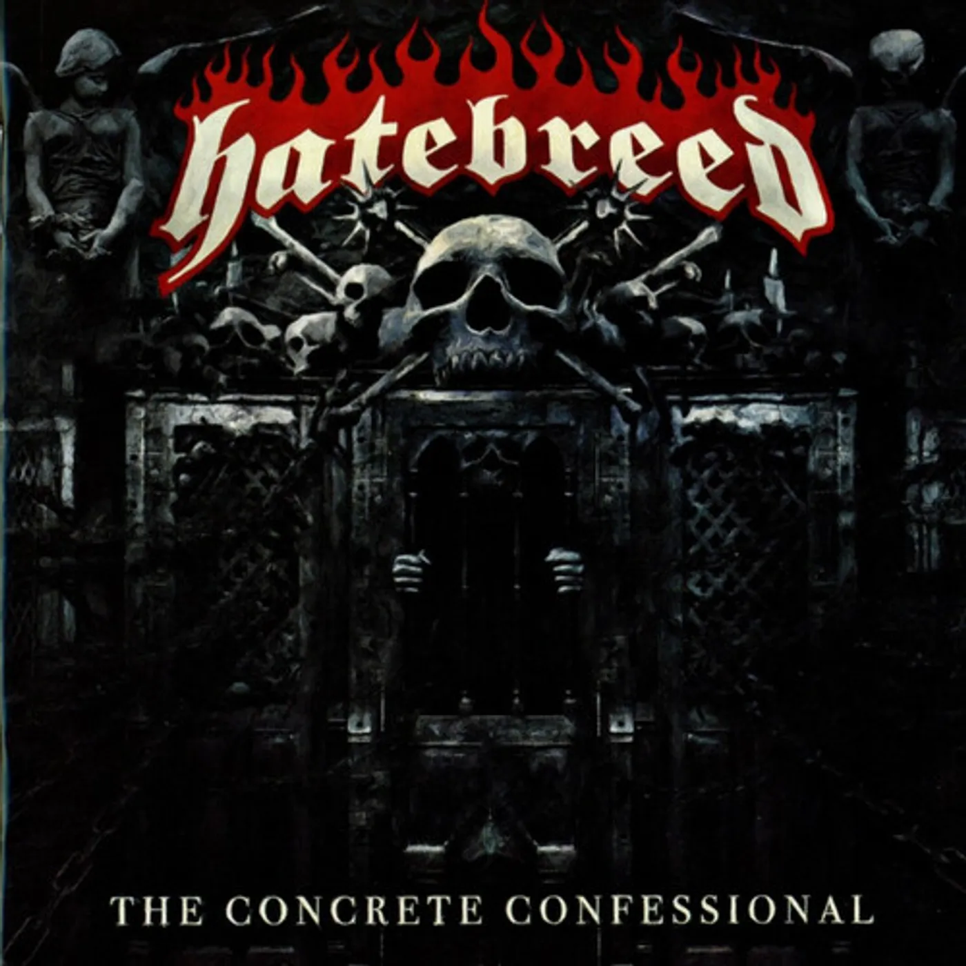Hatebreed Concrete Confessional (Clear Red Splatter) Vinyl Record